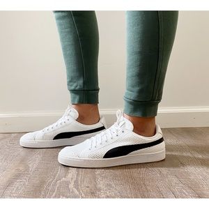 Puma Black and White Sneakers
